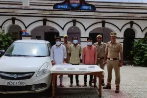 बदायूं: असली बताकर बेच रहे थे नकली चांदी, तीन गिरफ्तार