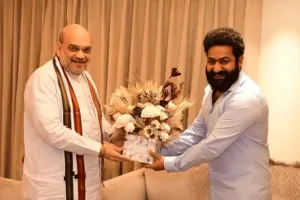 BJP की तेलंगाना पर नजर! अमित शाह ने मशहूर अभिनेता जूनियर एनटीआर से की मुलाकात