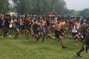 रानीखेत: आठवें दिन अग्निवीर बनने को 1798 युवाओं ने लगाई दौड़, रविवार को भर्ती का विश्राम