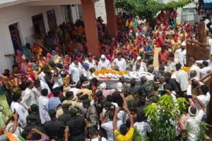 शहीद सतपाल का राजकीय सम्मान से किया गया अंतिम संस्कार