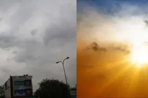 हल्द्वानी: रंग बदलता रहा मौसम, कभी धूप कभी झमाझम बारिश