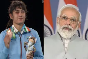 CWG 2022 : कांस्य पदक जीतने पर भी पूजा गहलोत ने देश से मांगी माफी, पीएम मोदी ने बढ़ाया हौसला