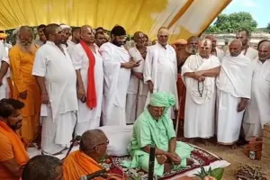 अयोध्या : 4 करोड़ की लागत से 25 हजार स्क्वायर फीट में बनेगा दो मंजिला भवन, हुआ भूमि पूजन