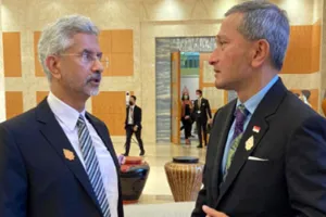 सिंगापुर के विदेश मंत्री बालकृष्णन ने भारत की आजादी की 75वीं सालगिरह पर जयशंकर को दी बधाई