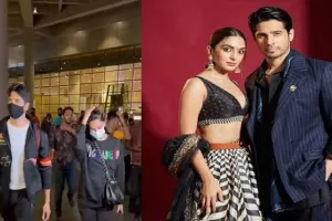 एयरपोर्ट पर साथ में स्पॉट हुए सिद्धार्थ मल्होत्रा और कियारा आडवाणी