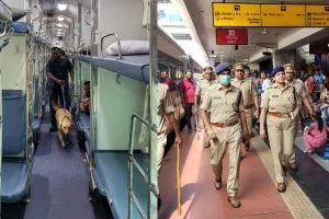 वाराणसी: 15 अगस्त को लेकर काशी में अलर्ट, पुलिस ने कैंट स्टेशन पर चलाया सर्च ऑपरेशन