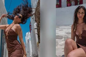 Greece की गलियों में दिखीं लॉरेन गॉटलिब, एक्ट्रेस के स्टनिंग लुक के कायल हुए कई स्टार्स