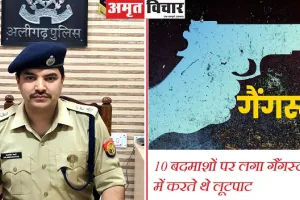 अलीगढ़ : दस बदमाशों पर लगा गैंगस्टर,जिले में करते थे लूटपाट….जानें कौन हैं यह