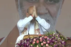 बिहार में ‘जन भावना महासभा’: अमित शाह बोले- मेरे आने से लालू-नीतीश की जोड़ी को पेट में दर्द हो रहा