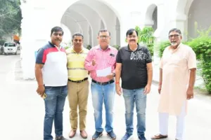 बरेली: दशहरा रामलीला धार्मिक सेवा समिति की मेला ग्राउंड की मांग, दिया ज्ञापन