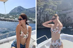 Ananya Panday Photos : उफ्फ ये अदाएं…अनन्या पांडे ने बिकिनी में दिखाया हॉट लुक, क्यूट स्माइल पर फिदा हुए फैंस