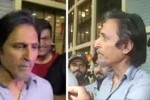 Asia Cup 2022 : पाकिस्तान की हार से बौखलाए PCB चीफ रमीज राजा, भारतीय पत्रकार के साथ की बदसलूकी…देखें Video