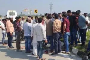 बिजनौर: डग्गामार बस की टक्कर से युवक की मौत, पुलिस ने चालक को हिरासत में लिया