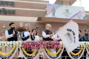 अमित शाह ने ‘रन फॉर यूनिटी’ को दिखाई हरी झंडी, बोले- सरदार पटेल ने साकार किया अखण्ड भारत का सपना