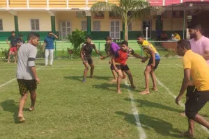 बरेली: 12 बच्चों का जिला स्तरीय कबड्डी हुआ चयन, स्पोर्ट्स स्टेडियम में हुआ ट्रायल