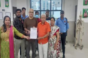 युग दधीचि देहदान अभियान: स्वर्गीय रामकली की देह एम्स रायबरेली को दान