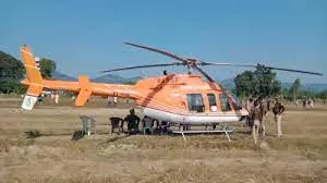 देहरादून: दून से हल्द्वानी के लिए उड़े हेलीकाप्टर की कालागढ़ में इमरजेंसी लैंडिंग