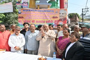 कानपुर: 39 लाख से सुधरेगी गुमटी की सीवेज समस्या, सांसद पचौरी ने किया शिलान्यास