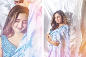 Rashami Desai Photos :  रश्मि देसाई का सीक्वेंस साड़ी में दिखा कातिलाना अंदाज, बोलीं- मैं खूबसूरत तबाही हूं!