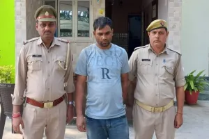 संभल: चेकिंग में हत्थे लगा 25,000 का इनामी बदमाश गिरफ्तार