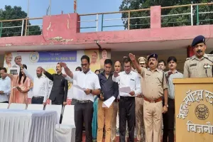 बिजनौर: रघुपति राघव राजा राम, पतित के पावन सीता राम… हर्षोल्लास से मनाई गई गांधी जयंती