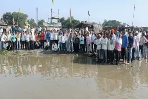 अमरोहा : अंतिम संस्कार में आया युवक गंगा में डूबा, तलाश जारी