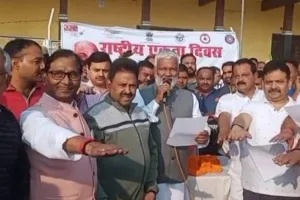 वाराणसी: सरदार पटेल की जयंती पर राष्ट्रीय एकता दौड़, शामिल हुए भाजपा नेता