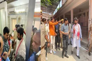 भदोही हादसाः अस्पताल में भर्ती लोगों से मिले मंत्री अनिल राजभर व दयाशंकर, परिजनों दिया बेहतर इलाज का भरोसा