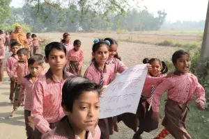 हरदोई: सरदार पटेल की जयंती पर बच्चों ने ‘रन फॉर यूनिटी’ में लगाई दौड़, लौह पुरुष को किया नमन