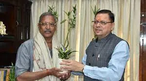 देहरादून: नाना बोले धामी से.. पहाड़ की शांत वादियों में बनाना चाहता हूं एक घर