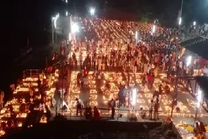 महादीपोत्सव : 51 हजार दीपों से जगमगाया कामाख्या धाम