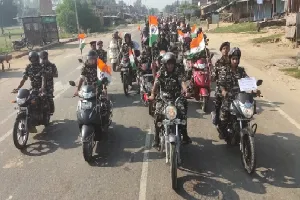 बाइक रैली : डीआईजी बोले, हमारी एकता ही देश की मजबूती