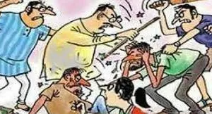 हल्द्वानी: पूर्व विधायक के दीपावली मिलन कार्यक्रम में चले लाठी-डंडे