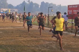 मध्य कमान की ओर से आयोजित हो रही सेना भर्ती रैली