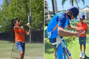 T20 World Cup 2022 : 11 साल के क्रिकेटर के फैन हुए रोहित शर्मा, नेट्स में बॉलिंग का दिया मौका, पूछा- इंडिया कैसे खेलोगे?