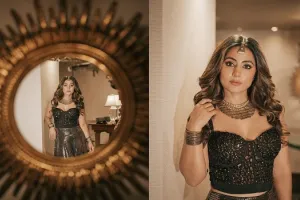 Hina Khan Photos : हिना खान ने ब्लैक ड्रेस पहनकर दिखाई कातिल अदाएं, सामने आईं लेटेस्ट तस्वीरें