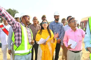 बांदा: डीएम ने किया खटान पाइप पेयजल योजना का स्थलीय निरीक्षण