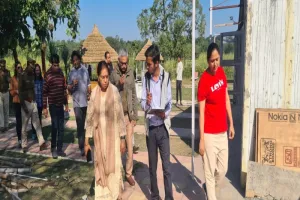 बहराइच: जंगल के रिजार्ट का प्रधान मुख्य वन संरक्षक ने किया निरीक्षण, दिए निर्देश 