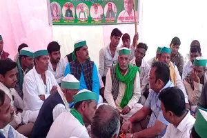 बहराइच: सात दिनों से चल रहा धरना एसडीएम के आश्वासन पर हुआ समाप्त