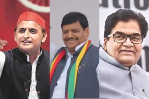 एक मंच पर आये अखिलेश और शिवपाल, डिंपल यादव को रिकॉर्ड वोट से जिताने की कही बात 