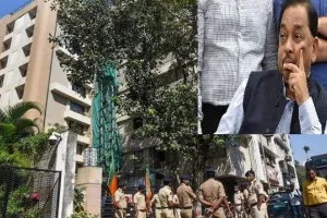 केंद्रीय मंत्री नारायण राणे के बंगले में शुरू हुआ अनधिकृत निर्माण गिराने का काम 