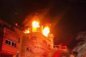 Gaza Strip Fire : गाजा पट्टी की रिहायशी इमारत में लगी भीषण आग,  7 बच्चों समेत 21 लोग जिंदा जले