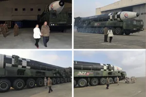 उत्तर कोरिया के तानाशाह किम जोंग उन के साथ ये लड़की कौन? देखें तस्वीरें