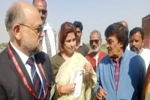 बांदा: सिमौनी धाम में बनेगी बीएसएल-4 लैब, केंद्रीय टीम ने लिया जमीन का जायजा 