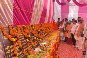 अयोध्या: विधायक ने किया विकास कार्यों का लोकार्पण, सुनी ग्रामीणों की समस्याएं