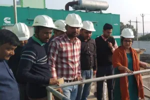 उन्नाव: डीएम ने एसटीपी प्लांट का किया निरीक्षण,  कार्यदायी संस्था को दिए निर्देश