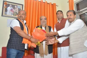 रालोद के प्रदेश प्रवक्ता अभिषेक चौधरी भाजपा में हुए शामिल