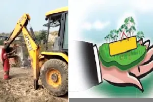 चित्रकूट : अवैध कब्जा हटाने गए कर्मचारियों से गांववालों ने की हाथापाई