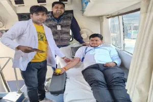  बांदा : गरीबों की मदद के लिये प्रत्येक स्वस्थ व्यक्ति करे रक्तदान