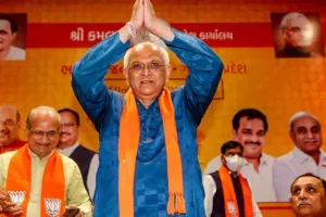 गुजरात के मुख्यमंत्री भूपेंद्र पटेल ने सौंपा इस्तीफा, शनिवार को भाजपा विधायक दल की बैठक 